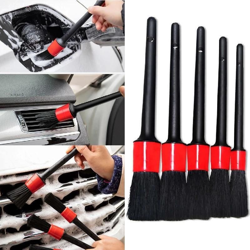 Brush-set Clean™ | Lot de 5 Pinceaux de Lavage pour auto